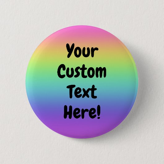 Aangepaste Button voor regenboog (Voorkant)