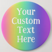 Aangepaste Button voor regenboog (Voorkant)