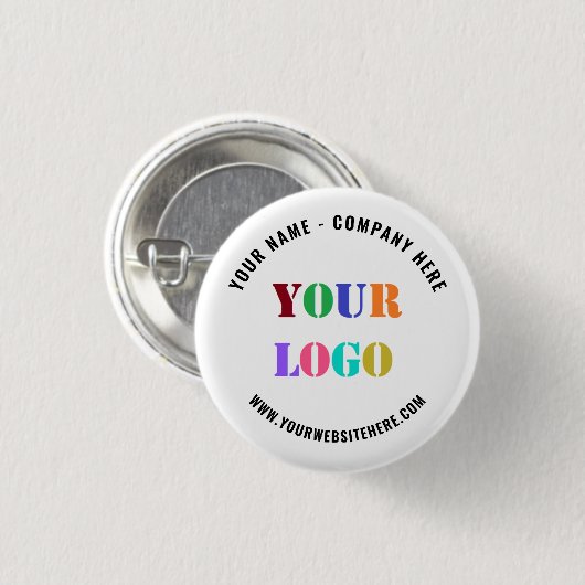 Aangepaste Button voor speciale acties voor Logo e (Voorkant /achterkant)