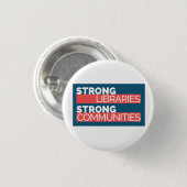 Aangepaste Button voor sterke bibliotheken (Voorkant /achterkant)