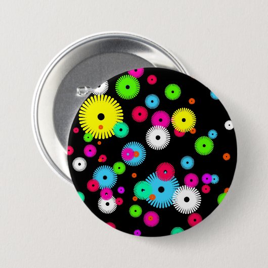 Aangepaste Buttonnen en pincodes op maat Ronde Button 7,6 Cm (Voorkant /achterkant)