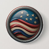 "Aangepaste Buttonnen" Ronde Button 7,6 Cm (Voorkant)