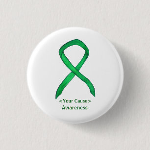 Aangepaste Buttonnen voor groene bewustwording Ronde Button 3,2 Cm