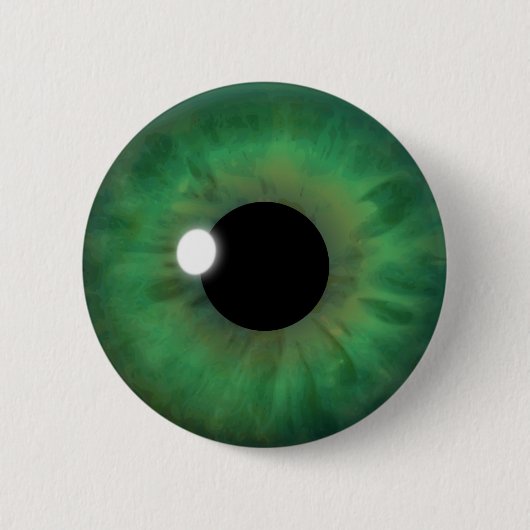 Aangepaste Buttonnen voor roodgroene ogen Iris Eye Ronde Button 5,7 Cm (Voorkant)