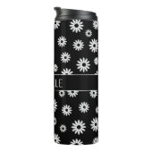 Aangepaste BW Daisies Thermosbeker (Geroteerd rechts)