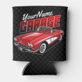 Aangepaste C1 Red Classic Sportkleding uit 1961 Blikjeskoeler (Voorkant)