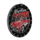 Aangepaste C1 Red Classic Sportkleding uit 1961 Dartbord (Voorkant Links)