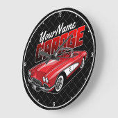 Aangepaste C1 Red Classic Sportkleding uit 1961 Grote Klok (Hoek)