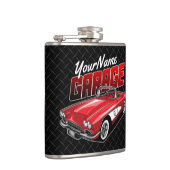 Aangepaste C1 Red Classic Sportkleding uit 1961 Heupfles (Rechts)