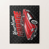 Aangepaste C1 Red Classic Sportkleding uit 1961 Legpuzzel (Verticaal)