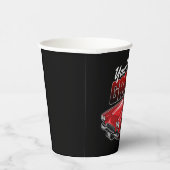 Aangepaste C1 Red Classic Sportkleding uit 1961 Papieren Bekers (Rechts)