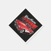 Aangepaste C1 Red Classic Sportkleding uit 1961 Servet (Hoek)