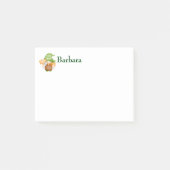 Aangepaste Cactus Lover Post-it® Notes (Voorkant)