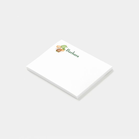 Aangepaste Cactus Lover Post-it® Notes (Schuin)
