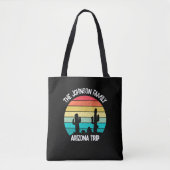 Aangepaste Cactus Sunset Arizona Desert Tote Bag (Voorkant)