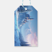 Aangepaste cadeau Labels - Winter Cadeaulabel (Achterkant)