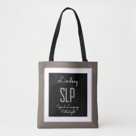 Aangepaste cadeau! SLP-Tas (spraakpatholoog) Tote Bag