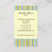 Aangepaste cadeau visitekaartje (Achterkant)