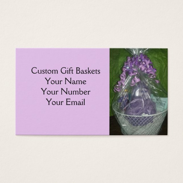 Aangepaste cadeau visitekaartje (Voorkant)