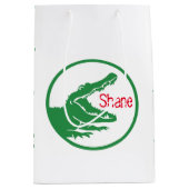 Aangepaste cadeau voor alligator medium cadeauzakje (Voorkant)