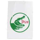 Aangepaste cadeau voor alligator medium cadeauzakje (Achterkant)