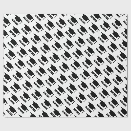 Aangepaste cadeaubonloop voor afgestudeerden op sc cadeaupapier (Vlak)