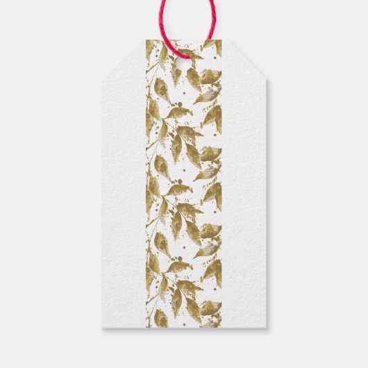 Aangepaste cadeaukaartjes | Gepersonaliseerde kers Cadeaulabel (Achterkant)