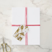 Aangepaste cadeaukaartjes | Gepersonaliseerde kers Cadeaulabel (Met Touw)
