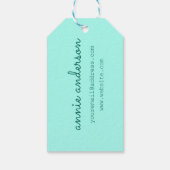 Aangepaste cadeauLabels (Achterkant)