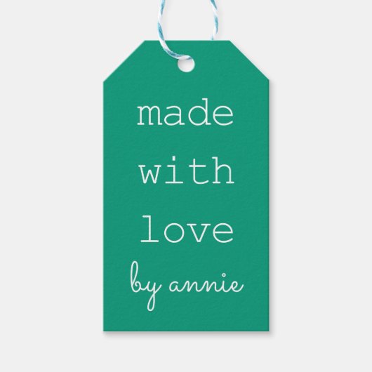 Aangepaste cadeauLabels (Voorkant)