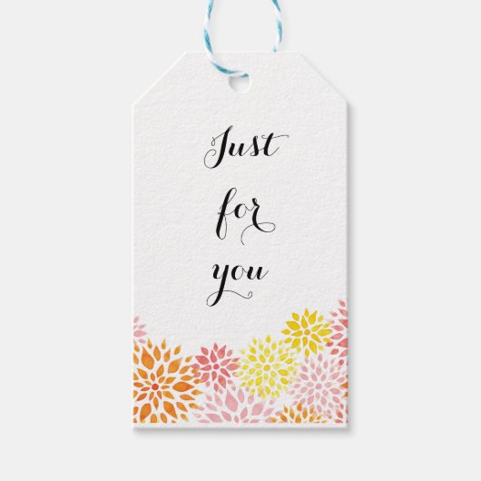 Aangepaste cadeauLabels (Voorkant)