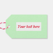 Aangepaste cadeauLabels voor kerstboomkaars (Achterkant Horizontaal)