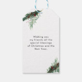 Aangepaste cadeaulabels voor kerstcadeautjes voor (Achterkant)