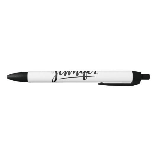 Aangepaste cadeaupennen met de naam Jennifer Zwarte Inkt Pen (Bodem)