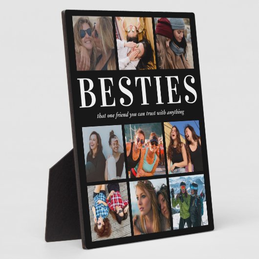 Aangepaste cadeaus voor Besties | Beste vriend Fotoplaat (Zijkant)