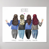 Aangepaste cadeaus voor Besties | Beste vrienden P