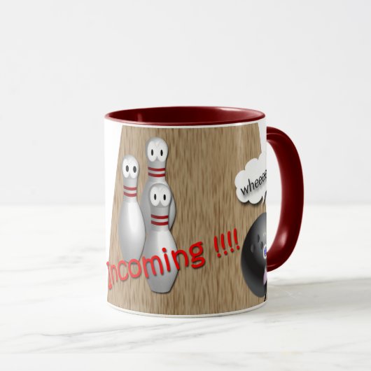 Aangepaste cadeaus voor Bowling-mok Mok (Voorkant rechts)