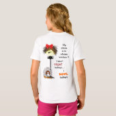 Aangepaste cadeaus voor Bowling t-shirts (Achterkant volledig)