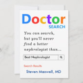 Aangepaste cadeaus voor dermatoloog feestdagenkaart (Voorkant)