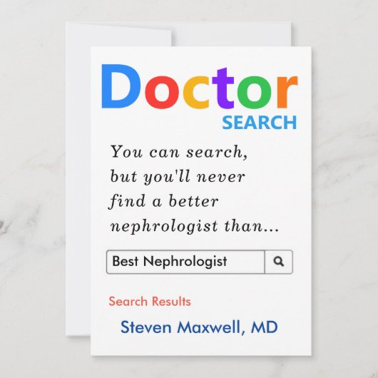 Aangepaste cadeaus voor dermatoloog feestdagenkaart (Voorkant)