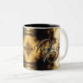 Aangepaste cadeaus voor families met kinderen tweekleurige koffiemok (Voorkant rechts)