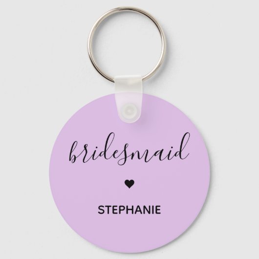 Aangepaste cadeaus voor gepersonaliseerde minimali sleutelhanger (Voorkant)