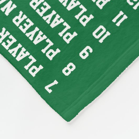 Aangepaste cadeaus voor geweldige Voetbal coach vo Fleece Deken (Hoek)