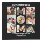 Aangepaste cadeaus voor mam Moederdag 13 Foto Coll Kubus (Voorkant)