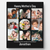 Aangepaste cadeaus voor mam Moederdag 9 Foto Colla Fotoplaat (Voorkant)