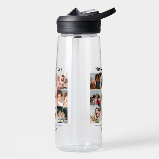 Aangepaste cadeaus voor mam Moederdag 9 Foto Colla Waterfles (Links)