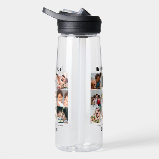 Aangepaste cadeaus voor mam Moederdag 9 Foto Colla Waterfles (Rechts)
