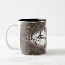 Aangepaste cadeaus voor moeder in rechte tweekleurige koffiemok