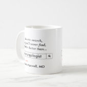 Aangepaste cadeaus voor Otolaryngologen Koffiemok (Voorkant links)