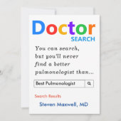 Aangepaste cadeaus voor Pulmonoloog Feestdagenkaart (Voorkant)